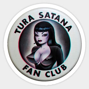 Tura Satana Fan Club Sticker